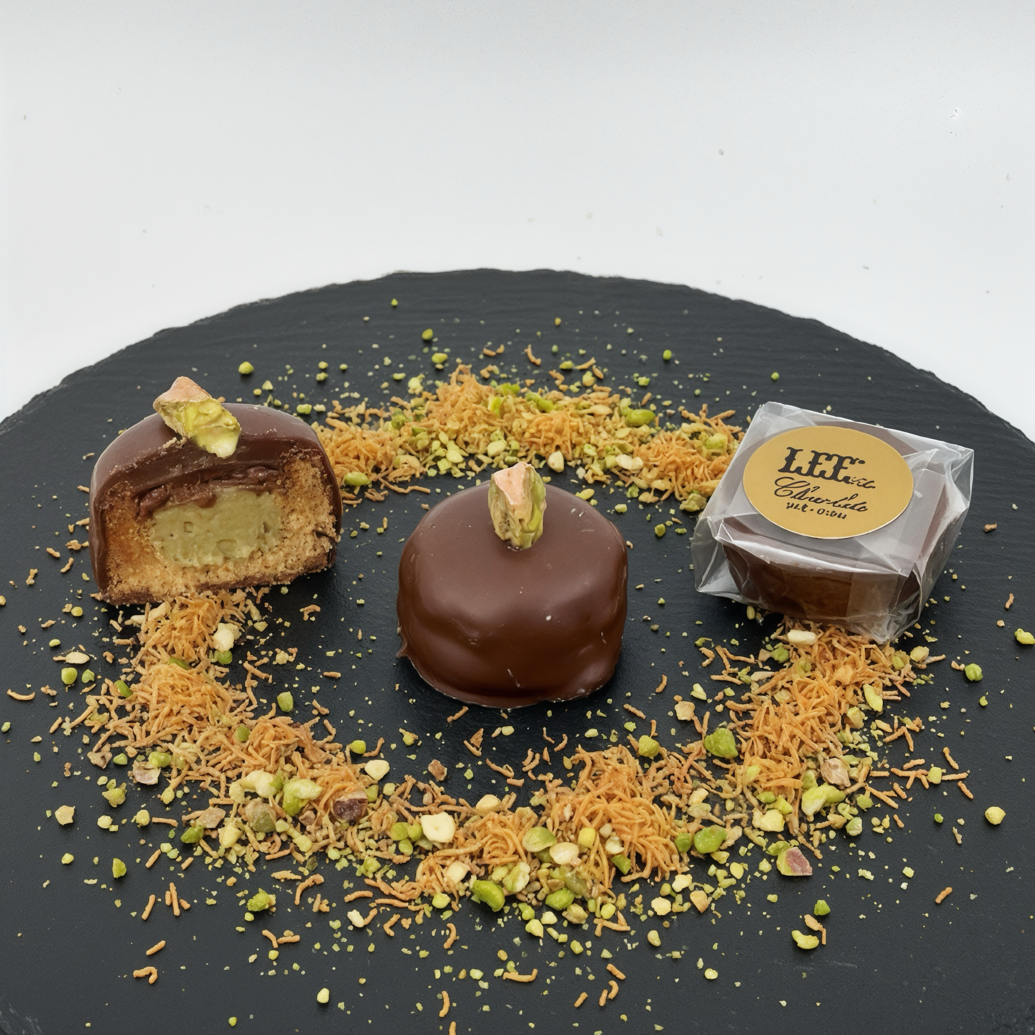 Oush Bolbol With Pistachio Chocolate